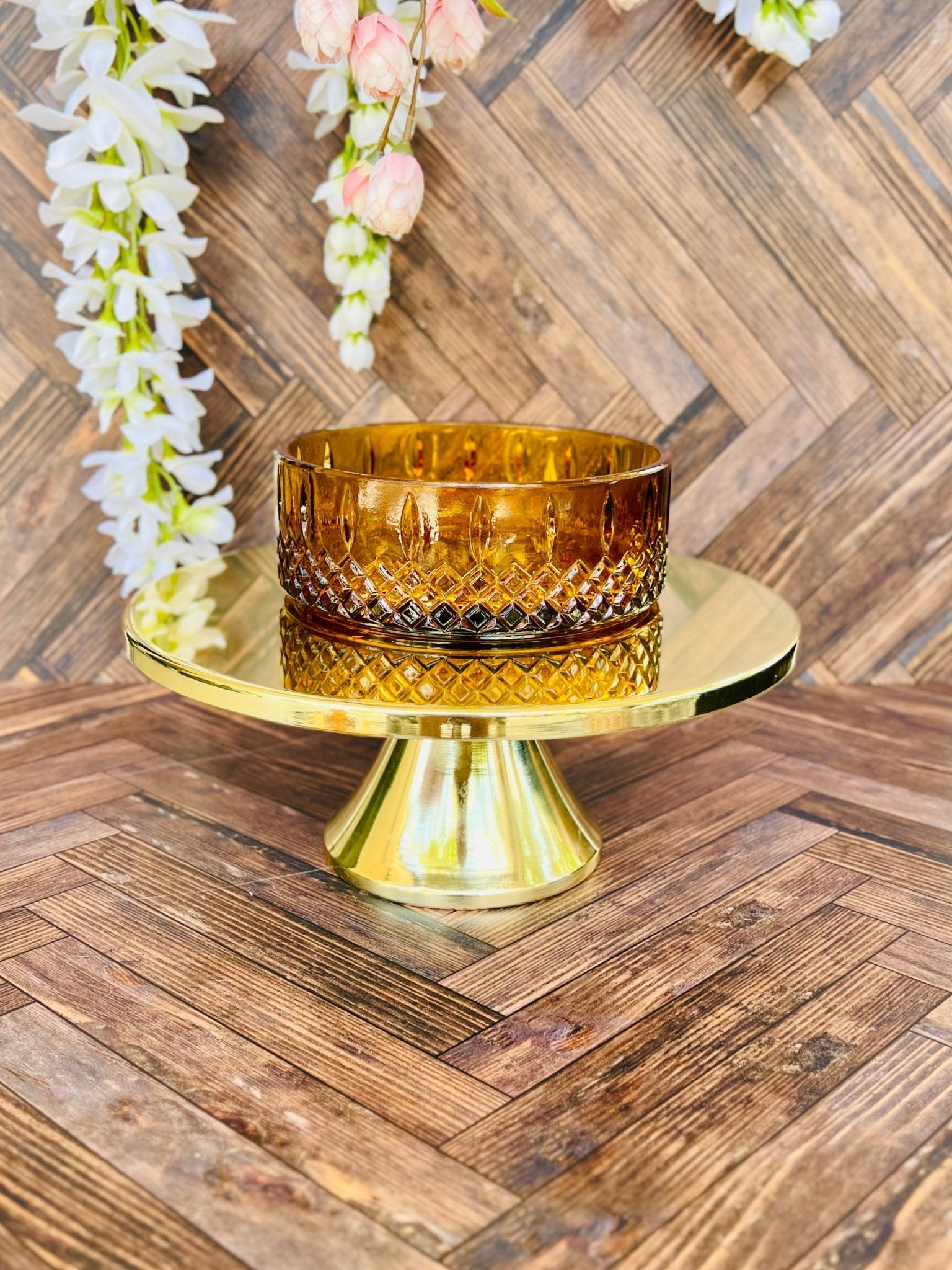 Amber Princess (Customizable) - Glass - Modern Vintage Candle