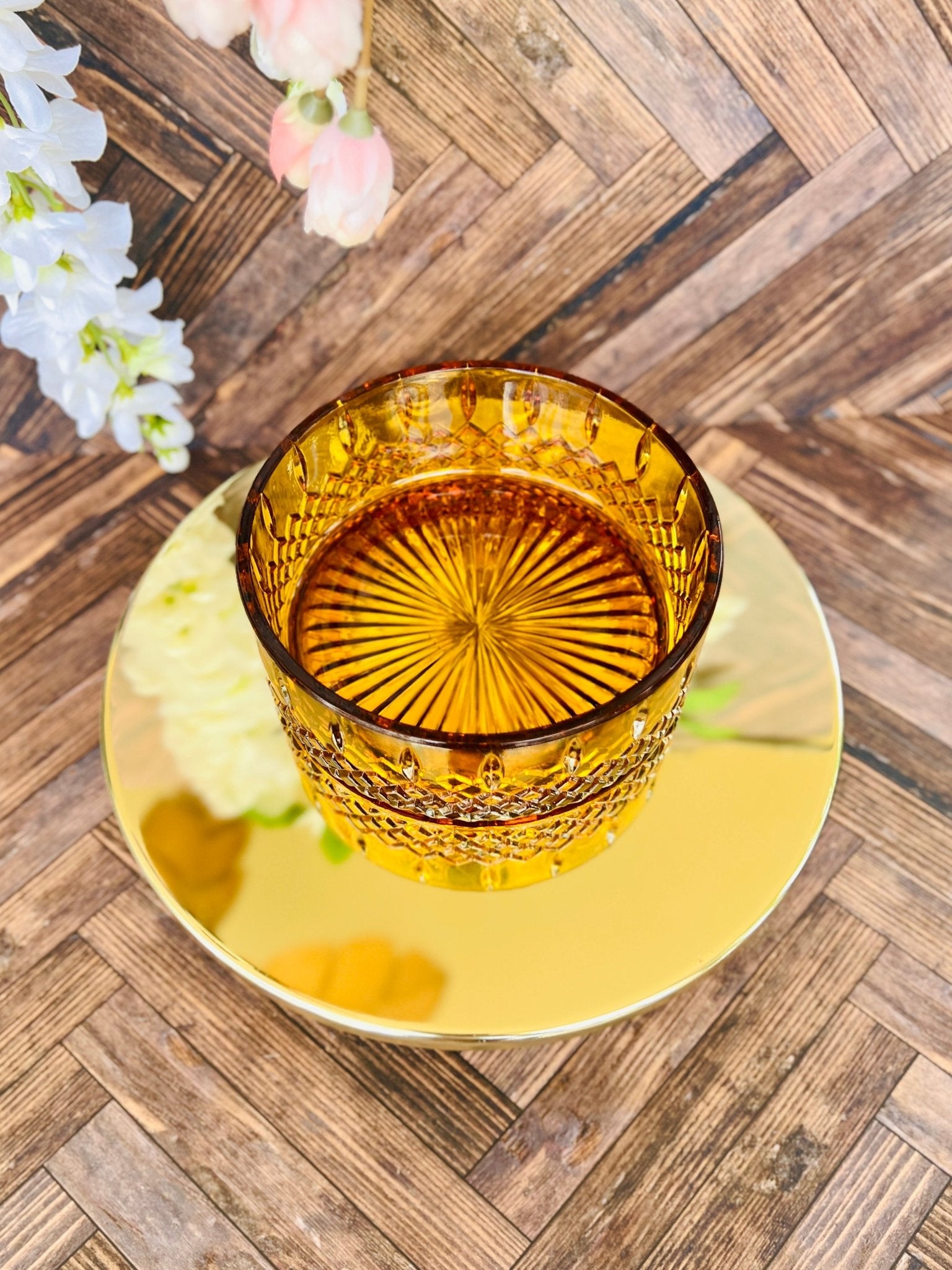 Amber Princess (Customizable) - Glass - Modern Vintage Candle