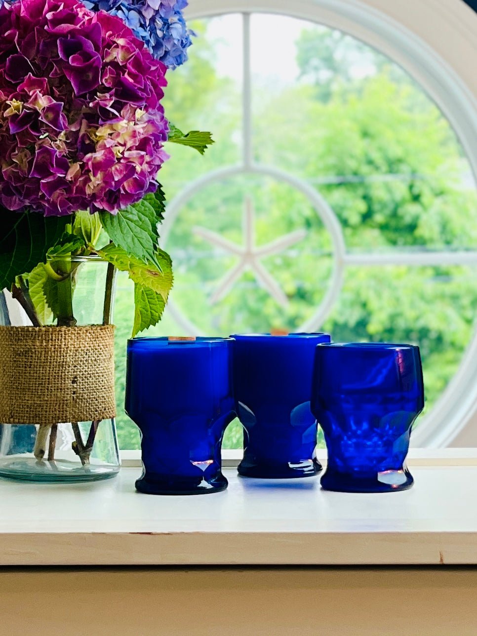 Blue Viking - Glass - Modern Vintage Candle