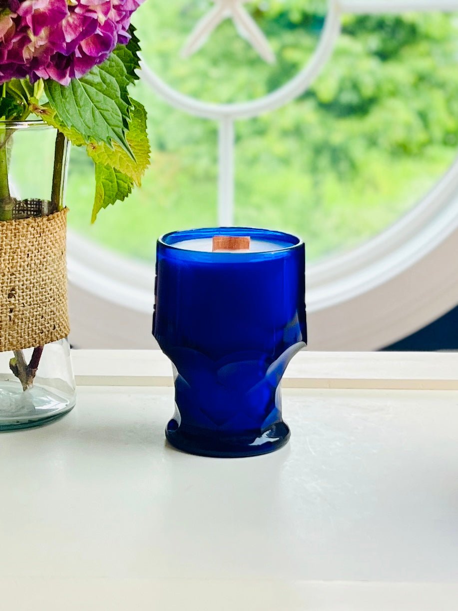 Blue Viking - Glass - Modern Vintage Candle