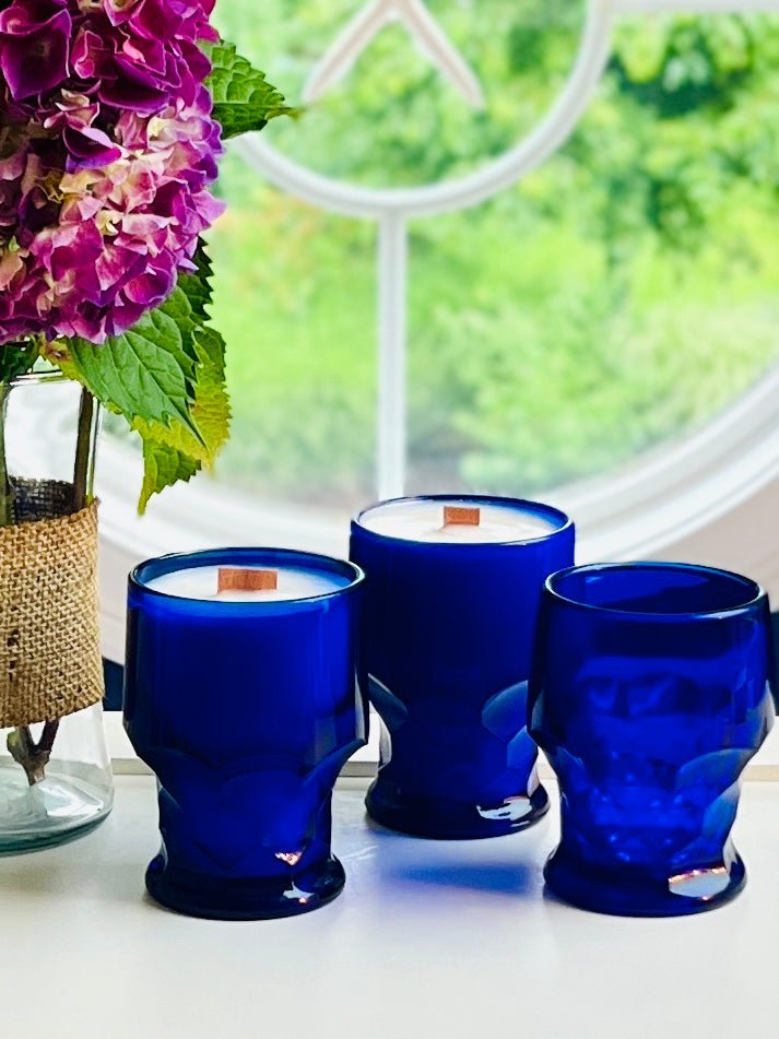 Blue Viking - Glass - Modern Vintage Candle