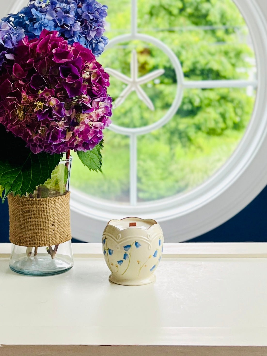 Bluebells - Porcelain - Modern Vintage Candle