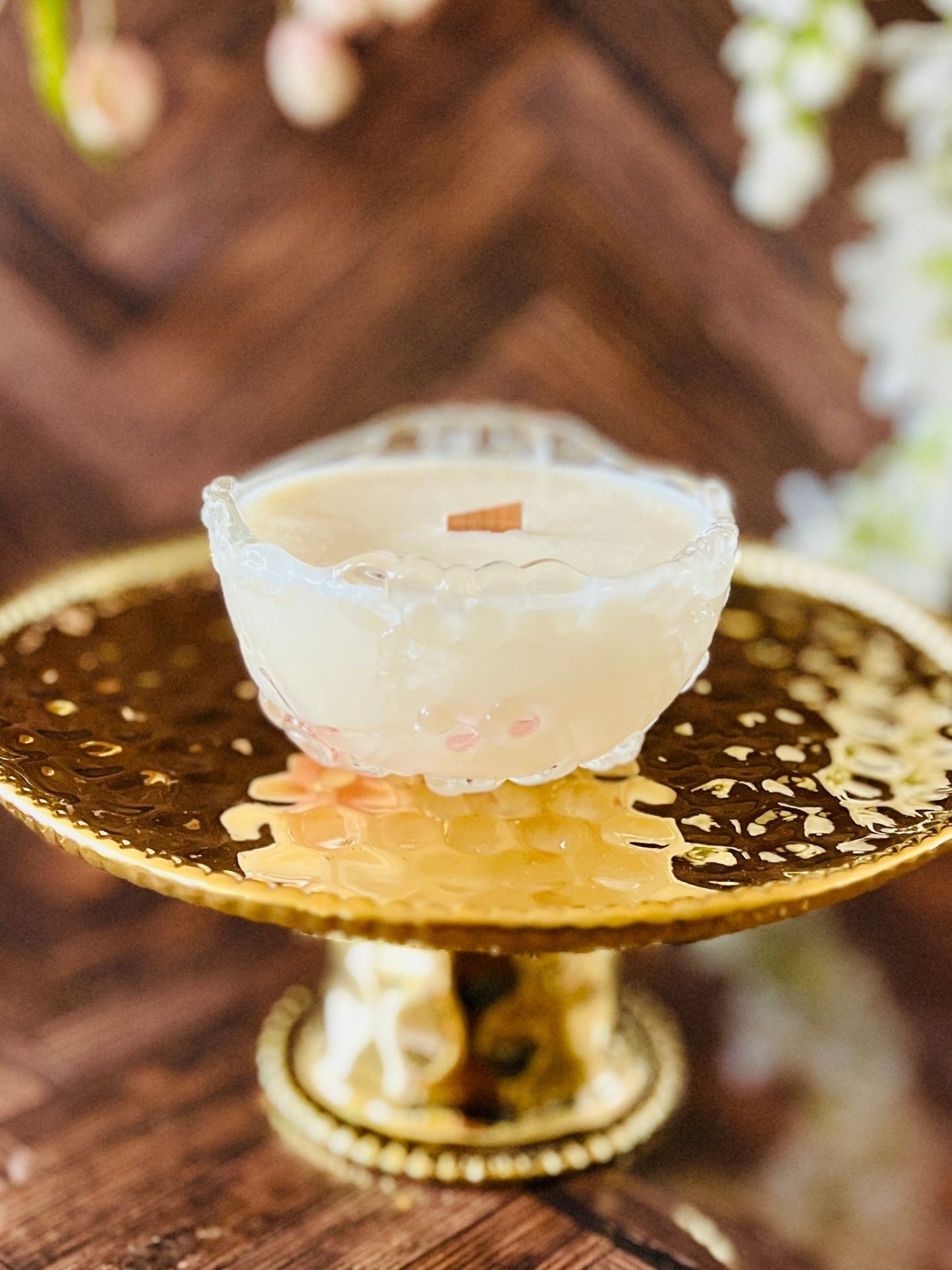 Cherry Blossom - Glass - Modern Vintage Candle