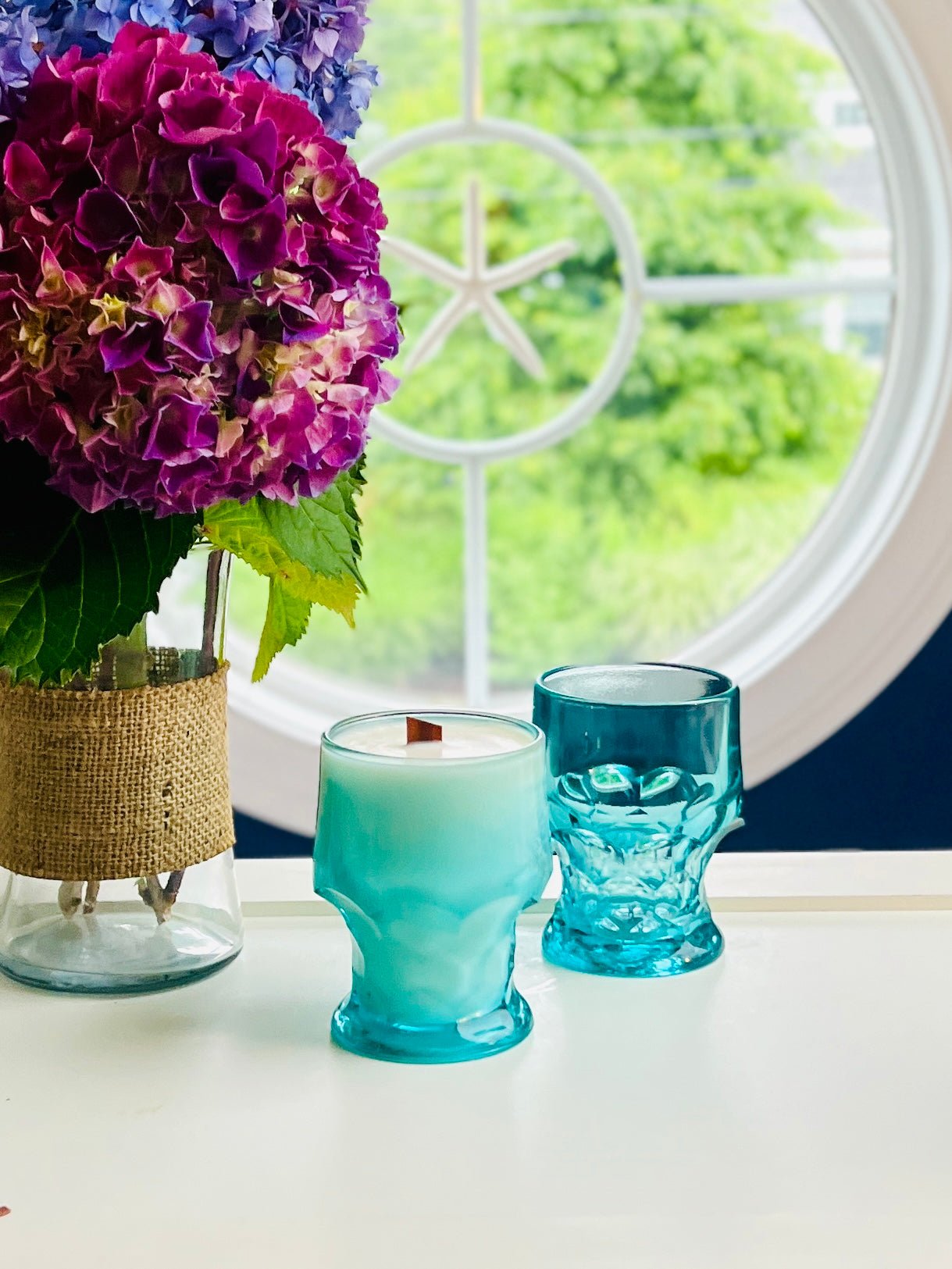 Georgia - Glass - Modern Vintage Candle