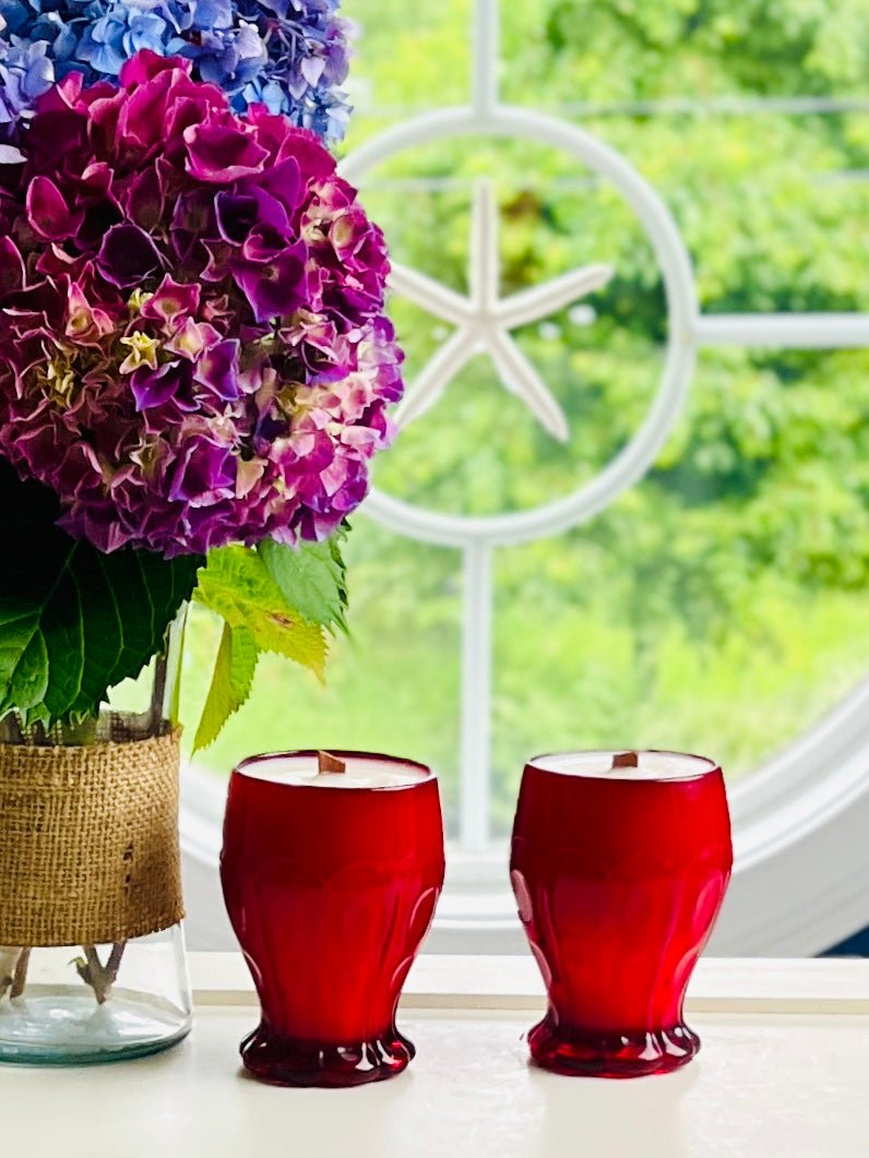 Georgian Ruby - Glass - Modern Vintage Candle