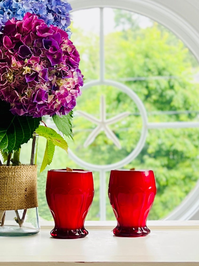 Georgian Ruby - Glass - Modern Vintage Candle