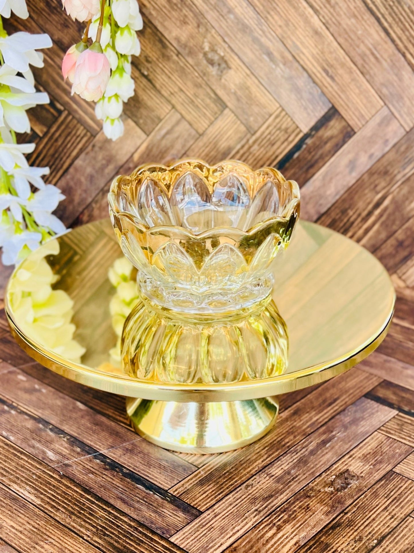 Golden Arch - Glass - Modern Vintage Candle