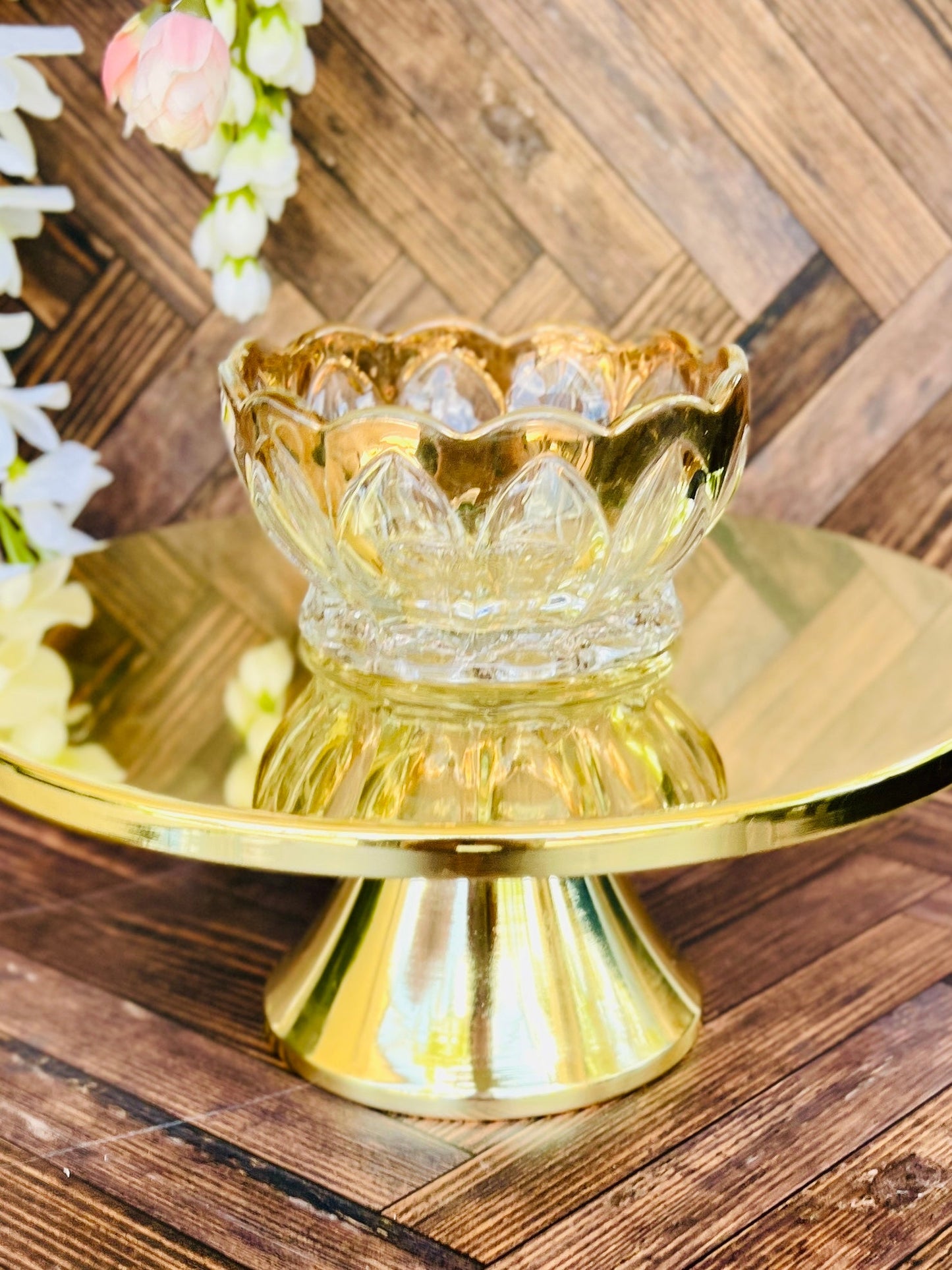 Golden Arch - Glass - Modern Vintage Candle