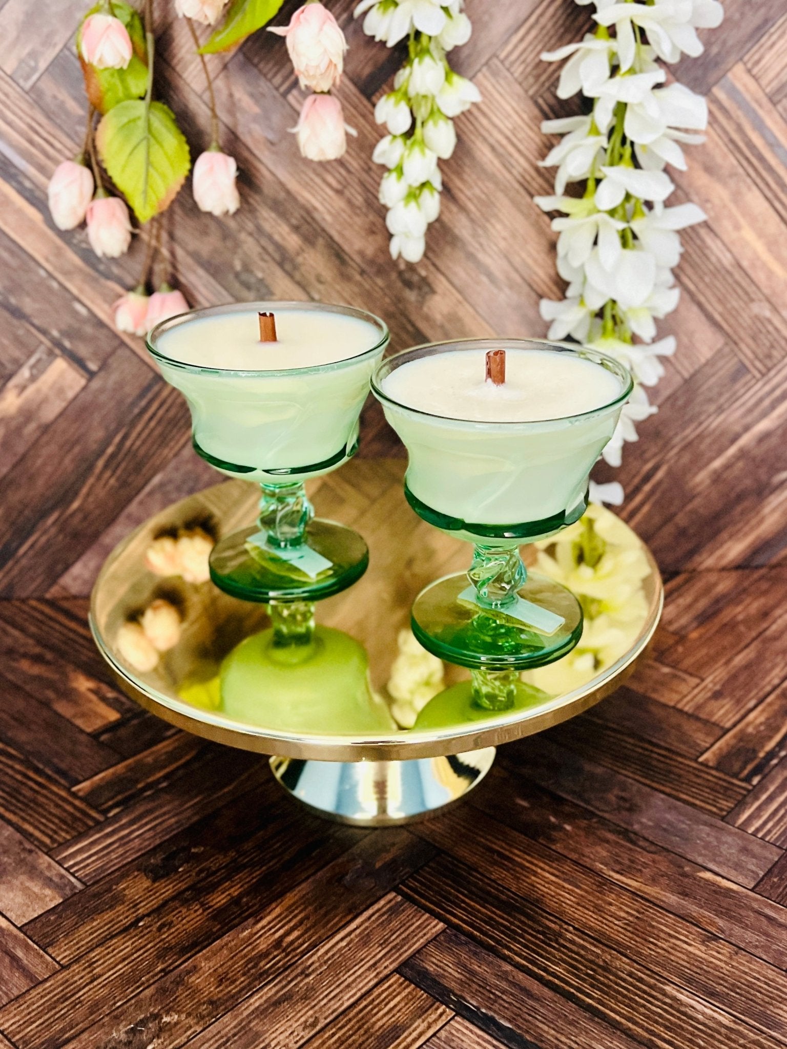 Jamestown Sherbet - Glass - Modern Vintage Candle