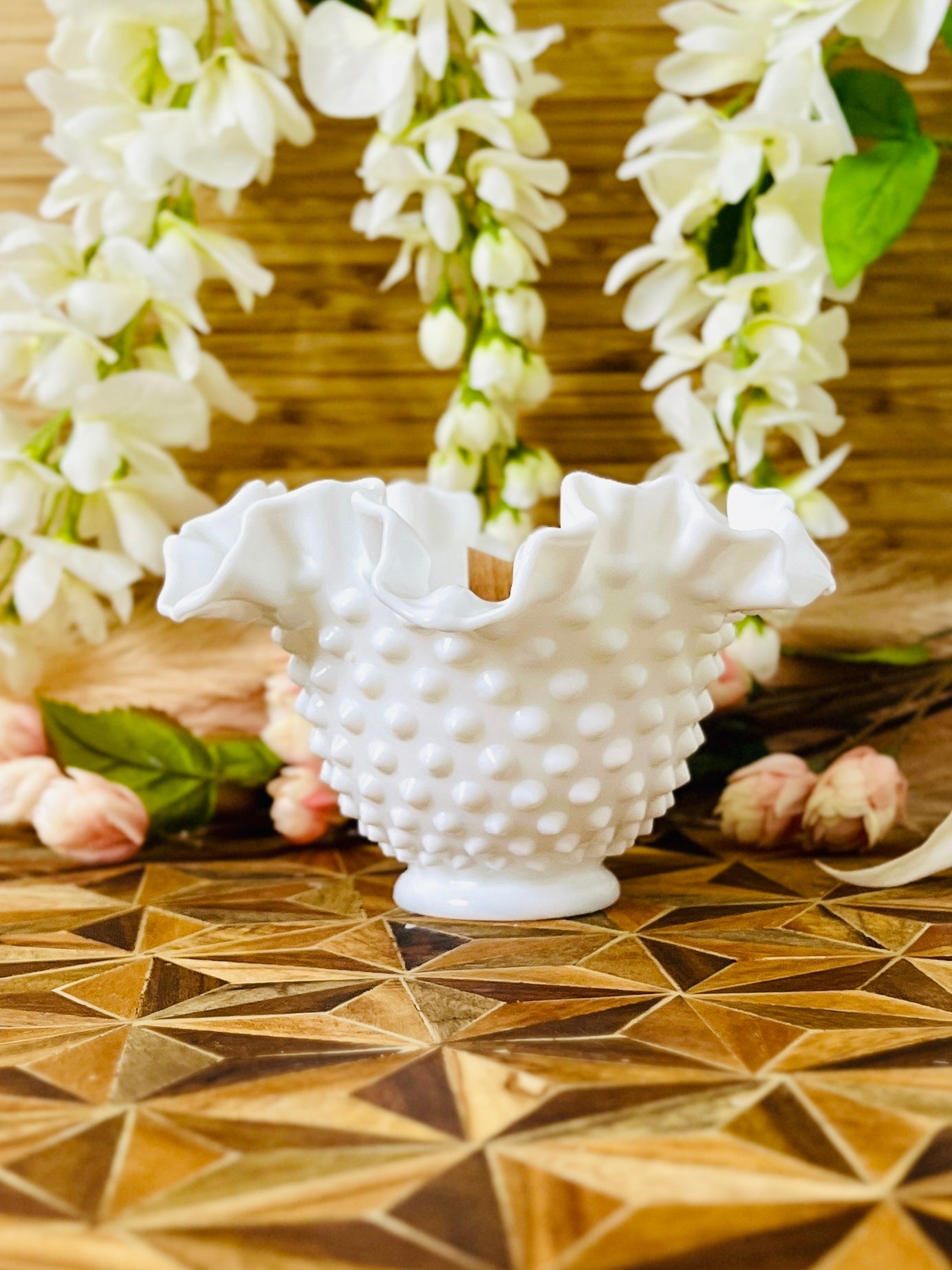 Milk Madness - Milk Glass - Modern Vintage Candle