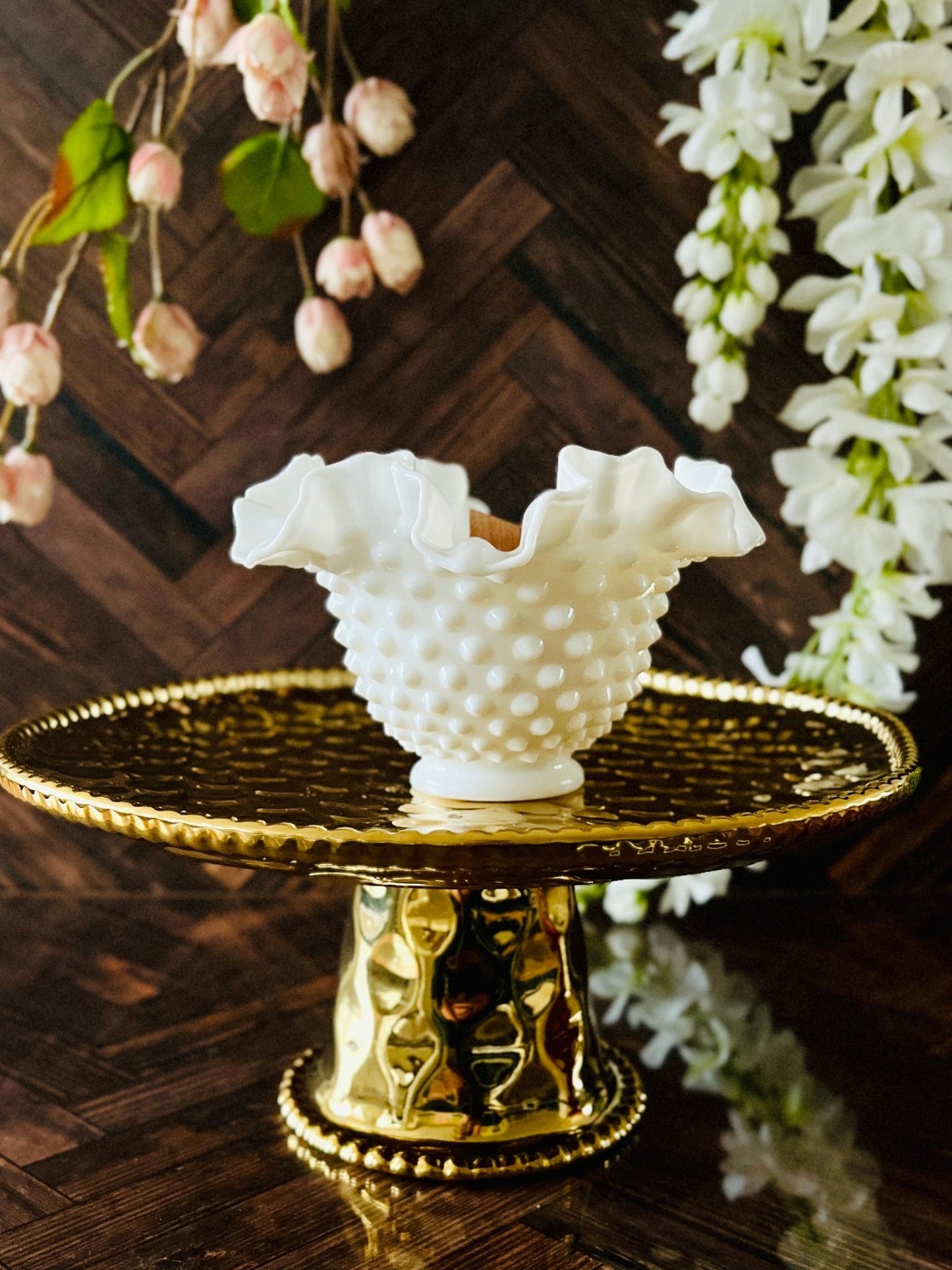 Milk Madness - Milk Glass - Modern Vintage Candle