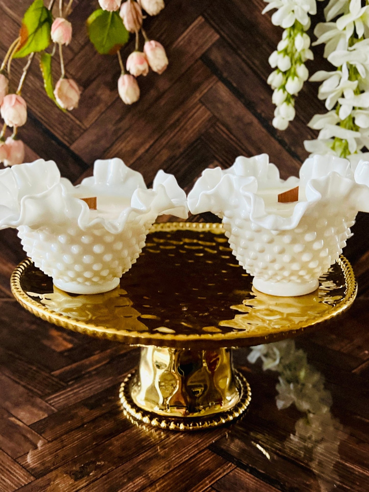 Milk Madness - Milk Glass - Modern Vintage Candle