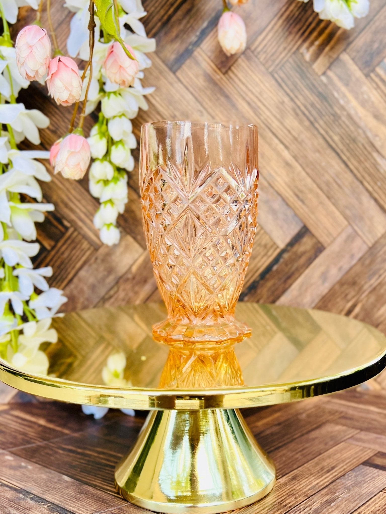 Pink Pineapple - Glass - Modern Vintage Candle