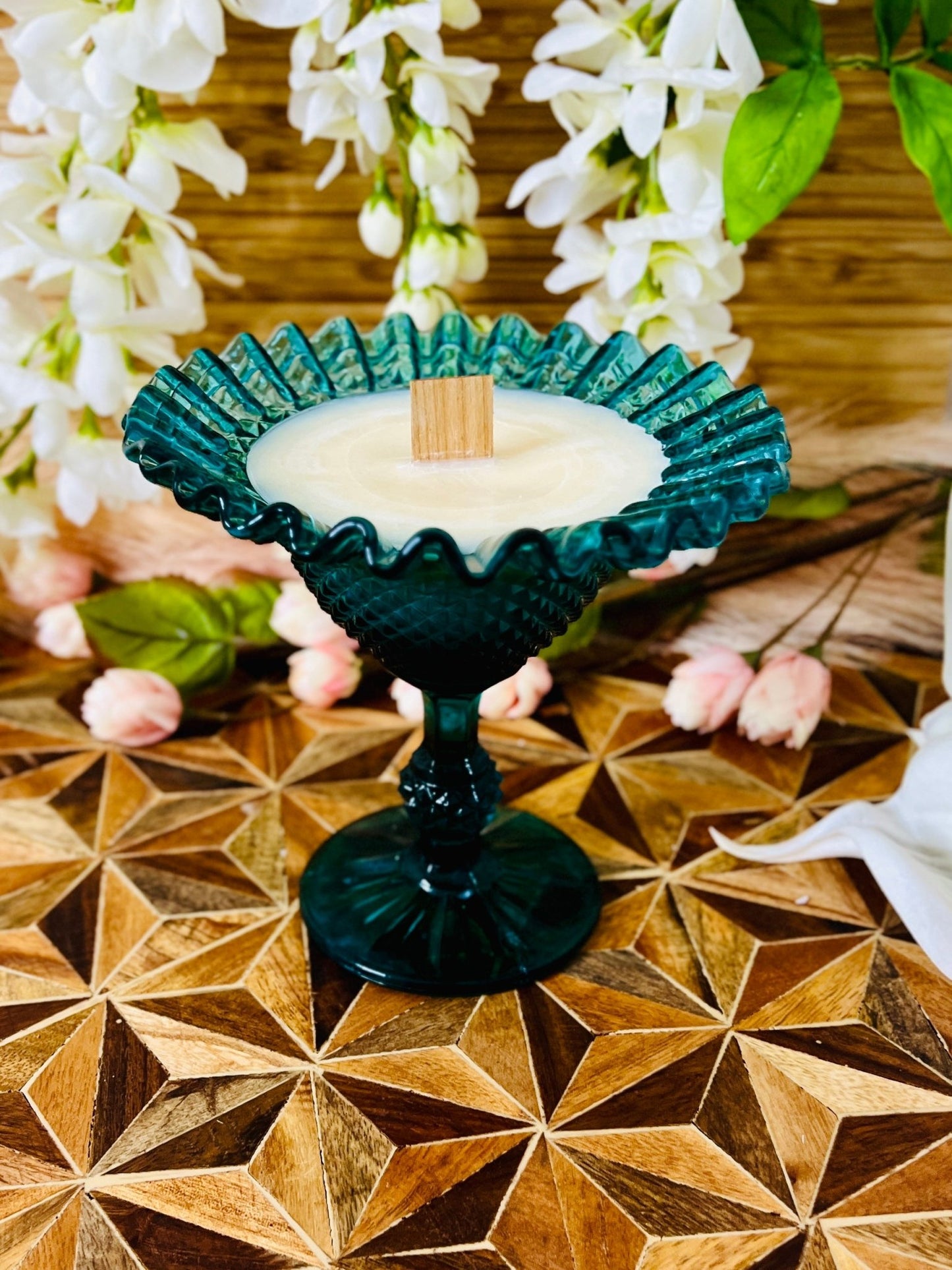 Portuguese Diamond - Glass - Modern Vintage Candle