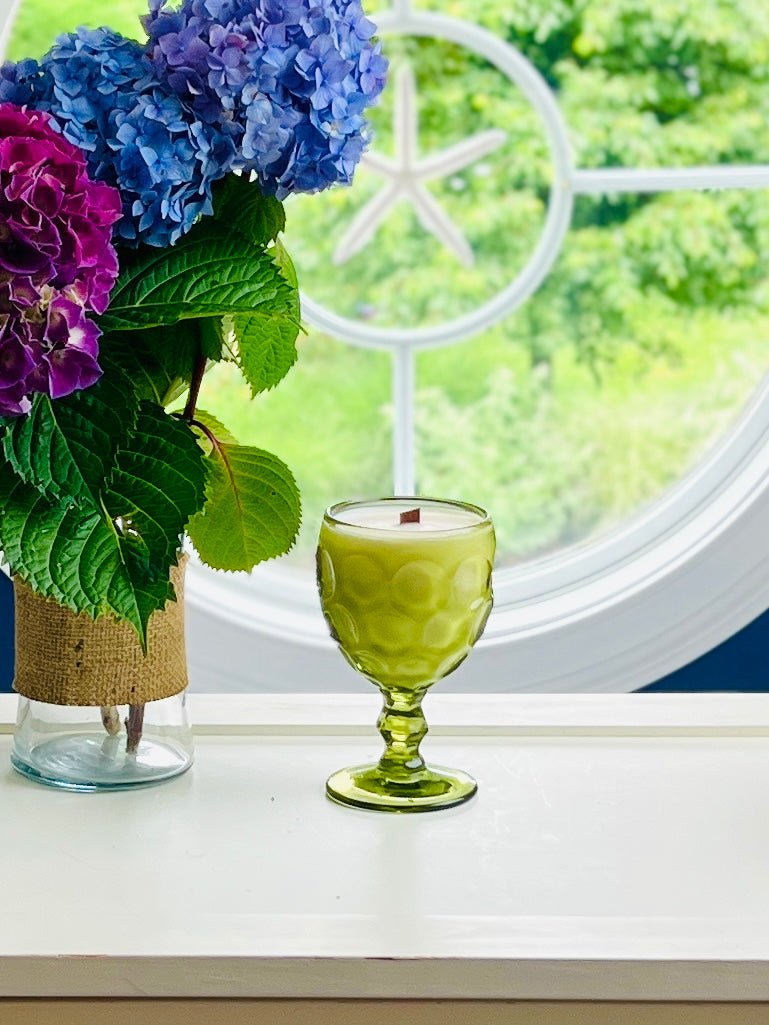 Provincial Green - Glass - Modern Vintage Candle