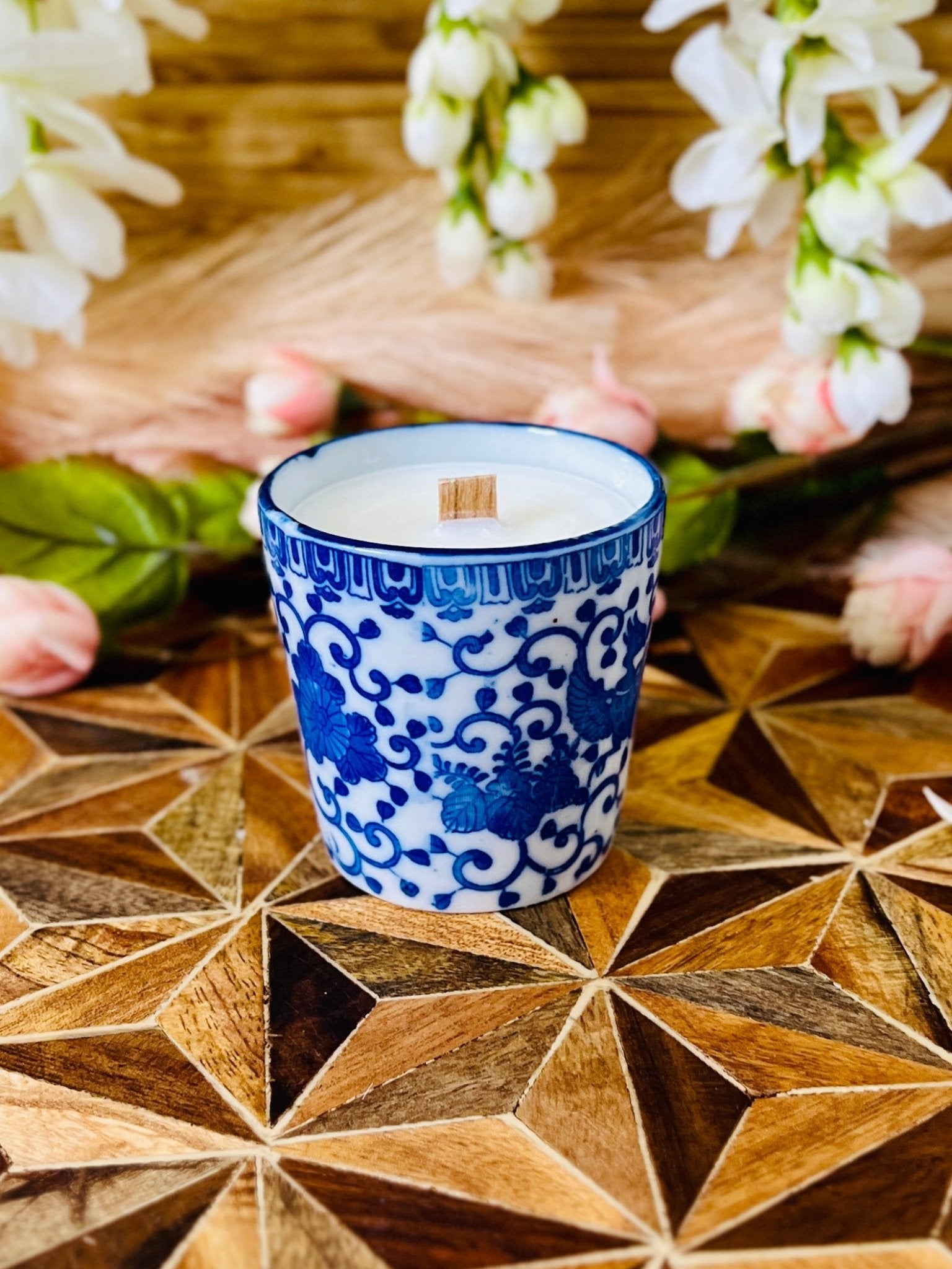 Rise Like the Phoenix - Porcelain - Modern Vintage Candle