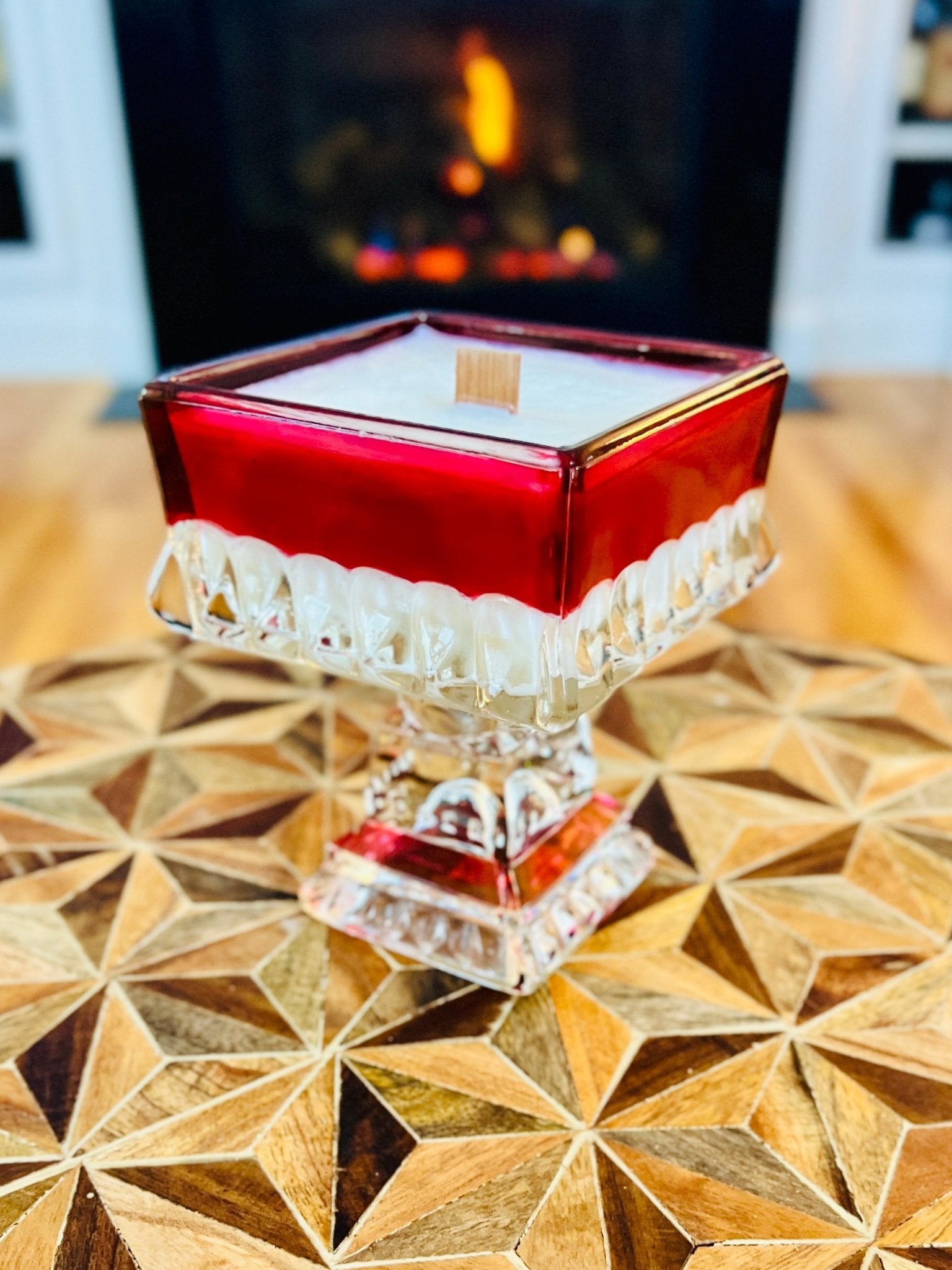 Ruby Wedding - Glass - Modern Vintage Candle