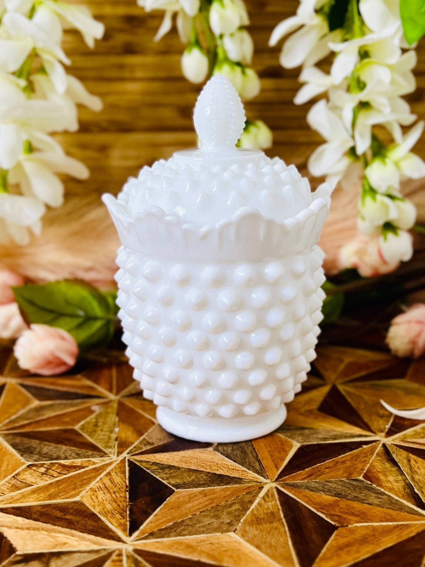 Sugary Goodness - Milk Glass - Modern Vintage Candle