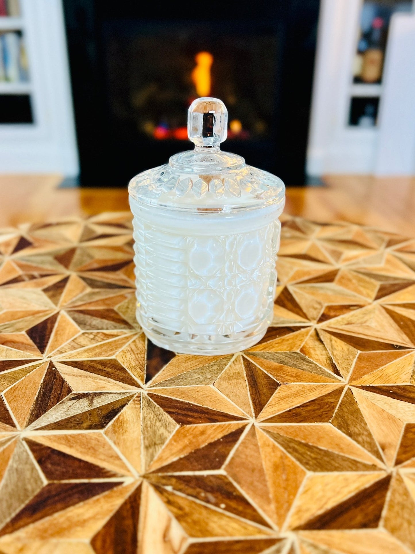 Windsor - Early American Pattern Glass - Modern Vintage Candle